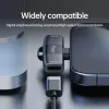 Adapter USB-C OTG 2-in-1 EQUIP 133479 — 100W PD, 10Gbit/s, 1x USB-C naar 2x USB-C, grijs