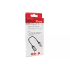 USB naar HDMI adapter EQUIP 133498 (USB-C en USB-A stekker naar HDMI, 1080p, aluminium behuizing, grijs)