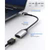 USB naar HDMI adapter EQUIP 133498 (USB-C en USB-A stekker naar HDMI, 1080p, aluminium behuizing, grijs)