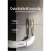 EQUIP HDMI 2.1 actieve optische kabel 10 m – afneembare Type-D (Micro) + Type-A, 48 Gbit/s, 8K/60Hz