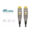 EQUIP HDMI 2.1 actieve optische kabel, afneembare Type-D en A stekkers, 20 m, 48 Gbit/s, 8K/60Hz