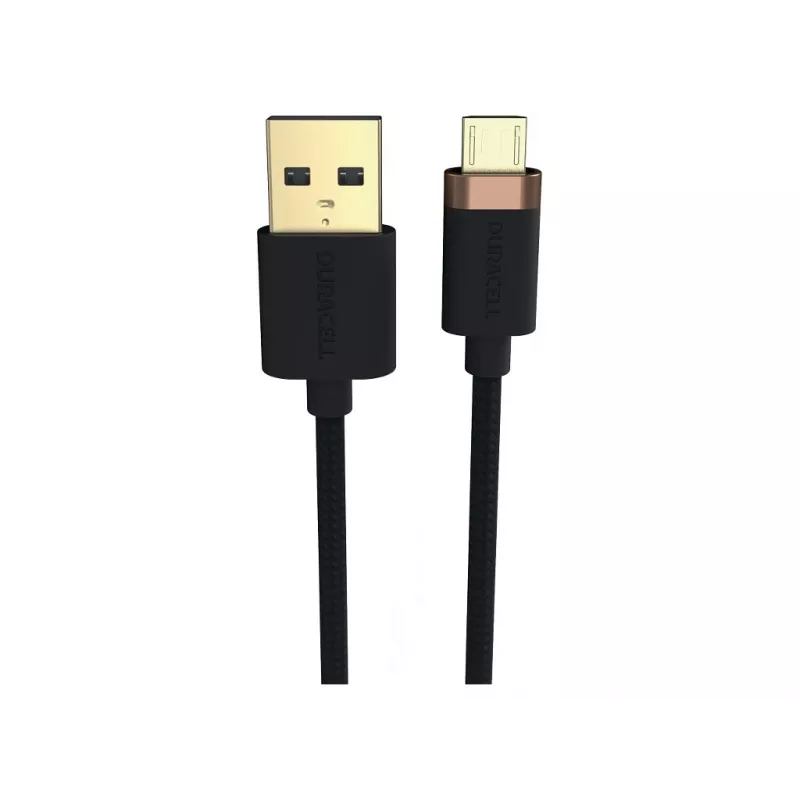 Duracell USB7013A USB-kabel zwart