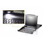 ATEN CL5708N rackconsole 48,3 cm (19 inch) 1280 x 1024 pixel metaal, kunststof zwart 1U