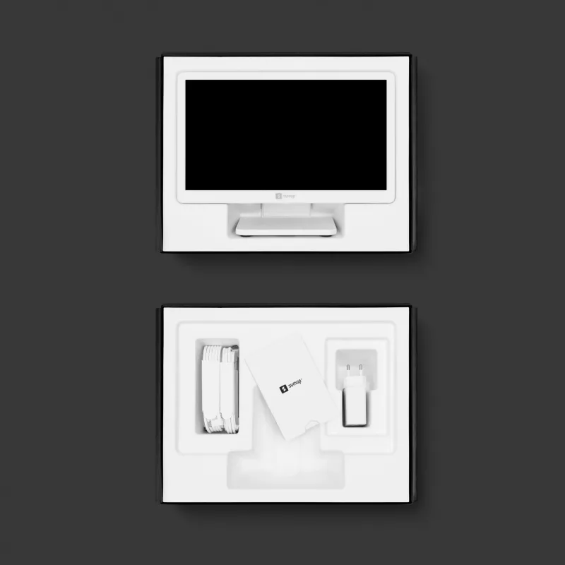 SumUp POS Lite & Solo 33 cm (13 inch) 1920 x 1080 Pixel Touchscreen Wit