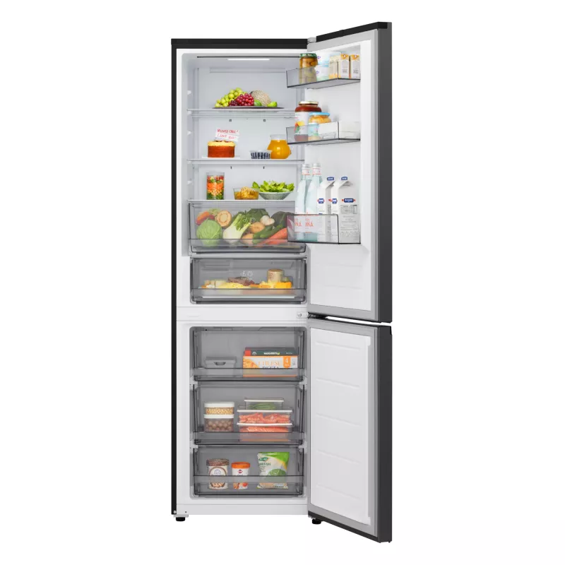 LG GBBSJ10EEP koel-vriescombinatie vrijstaand 333 L zwart