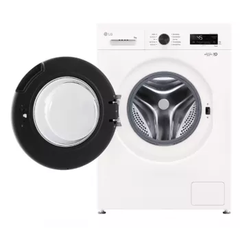 Frontlader wasmachine LG F4X1009NWB — 9 kg, 1310 t/min, klasse A, wit
