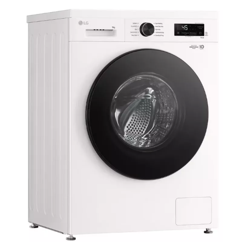 Frontlader wasmachine LG F4X1009NWB — 9 kg, 1310 t/min, klasse A, wit