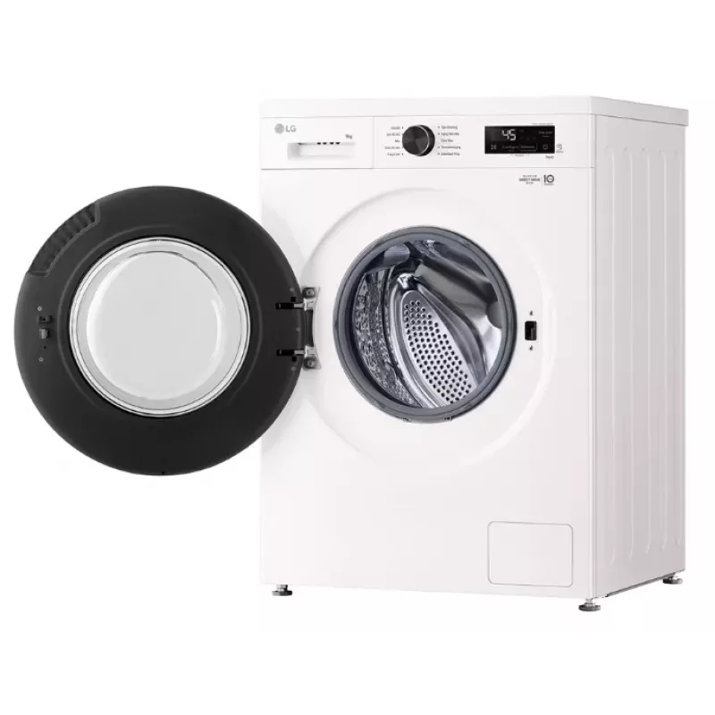 Frontlader wasmachine LG F4X1009NWB — 9 kg, 1310 t/min, klasse A, wit