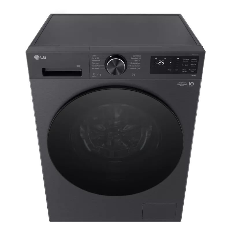 LG F2X50S9TBB wasmachine frontlader 9 kg 1170 t/min zwart