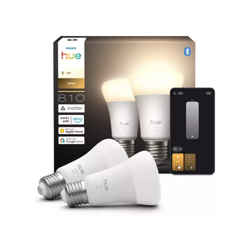 Philips Hue W 810 A60 2P EU | E27 | 7 W | warmwit tot daglichtwit licht | Bluetooth, Zigbee