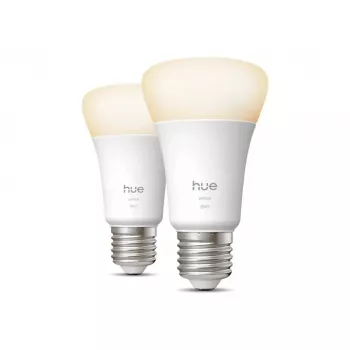 Philips Hue W 810 A60 2P EU | E27 | 7 W | warmwit tot daglichtwit licht | Bluetooth, Zigbee