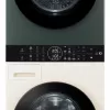 Was-droogcombinatie LG WT1210EGF vrijstaand frontlader, 22 kg, 1400 t/min, groen/wit