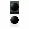 Was-droogcombinatie LG WT1210EGF vrijstaand frontlader, 22 kg, 1400 t/min, groen/wit