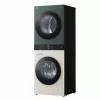 Was-droogcombinatie LG WT1210EGF vrijstaand frontlader, 22 kg, 1400 t/min, groen/wit