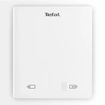 Elektronische keukenweegschaal Tefal Essential BC5504V0 — 5 kg draagkracht, 1 g nauwkeurigheid, LCD-display, wit