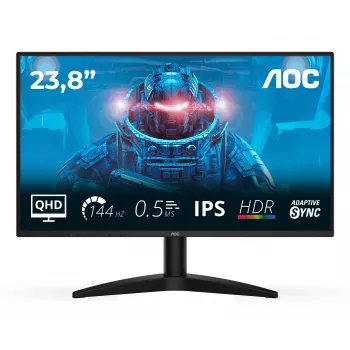 AOC B3 Q24B36X computermonitor 60,5 cm (23,8 inch) 2560 x 1440 pixels Quad HD LED zwart