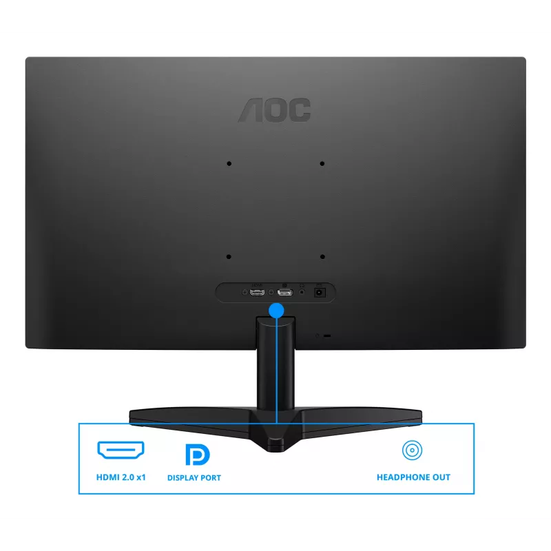 AOC B3 Q24B36X computermonitor 60,5 cm (23,8 inch) 2560 x 1440 pixels Quad HD LED zwart