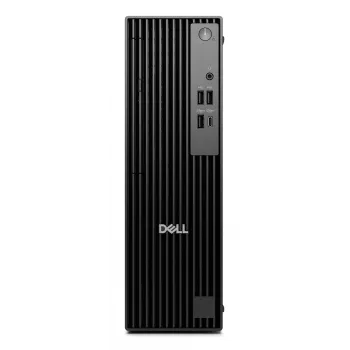 Slanke pc Dell Pro QCS1255 — AMD Ryzen 5 8600G, 4,3 GHz (boost 5 GHz), 16 GB DDR5, 512 GB SSD, Windows 11 Pro, zwart