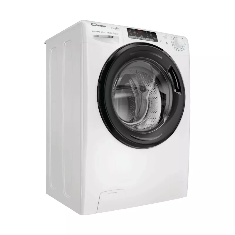 Candy Smart Pro CSOW44644TWMB6-S was-droogcombinatie vrijstaand frontlader wit