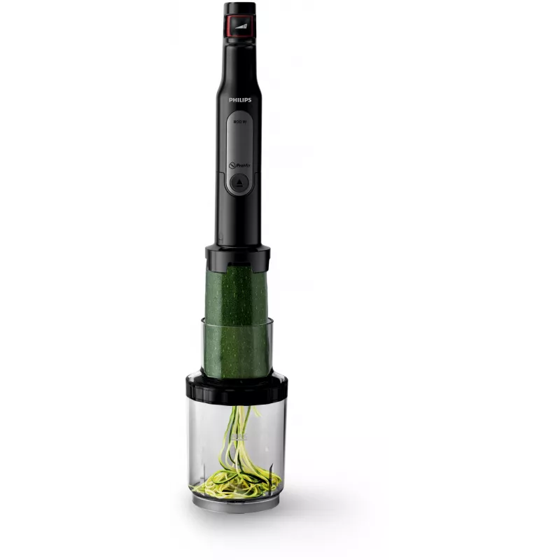 Staafmixer Philips Viva Collection HR2656/90 zwart geborsteld staal
