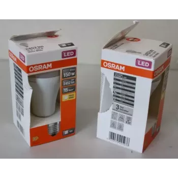 LEDvance Parathom Classic LED E27 19W 827 (warmwit) niet dimbaar — beschadigde verpakking