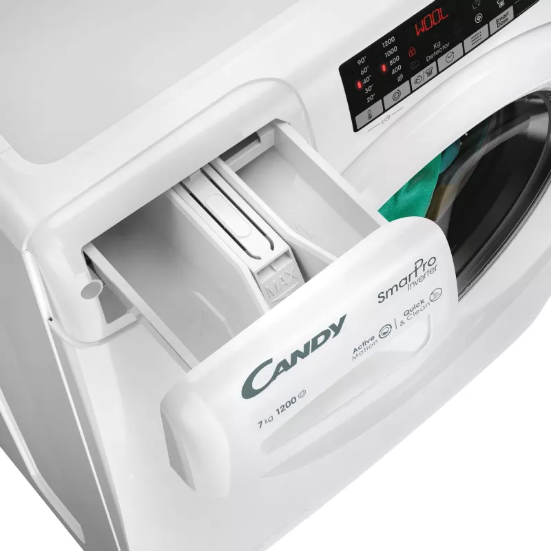 Candy Smart Pro Inverter CO4 274TWM6/1-S wasmachine frontlader 7 kg 1200 t/min wit