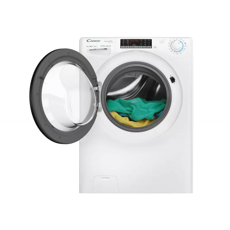 Candy Smart Pro Inverter CSO486TWMB6/1-S wasmachine frontlader 8 kg 1400 t/min wit