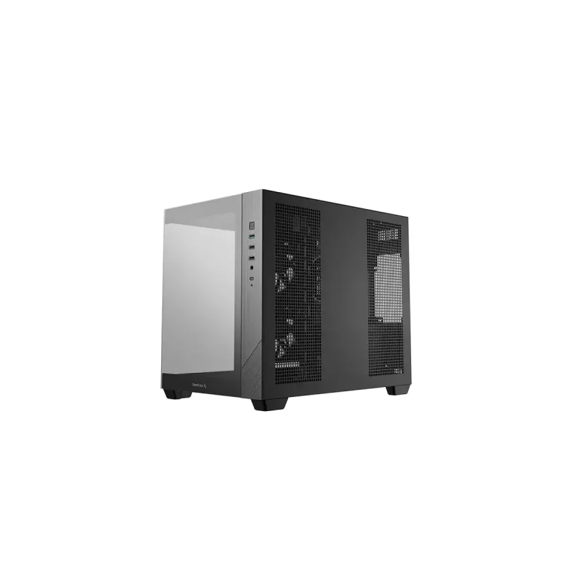 Pc-behuizing DeepCool CG330 3F van DeepCool, mid-tower, zwart