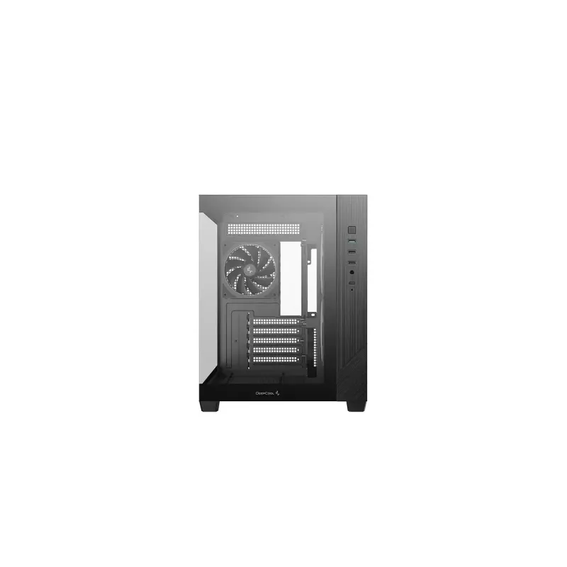 Pc-behuizing DeepCool CG330 3F van DeepCool, mid-tower, zwart