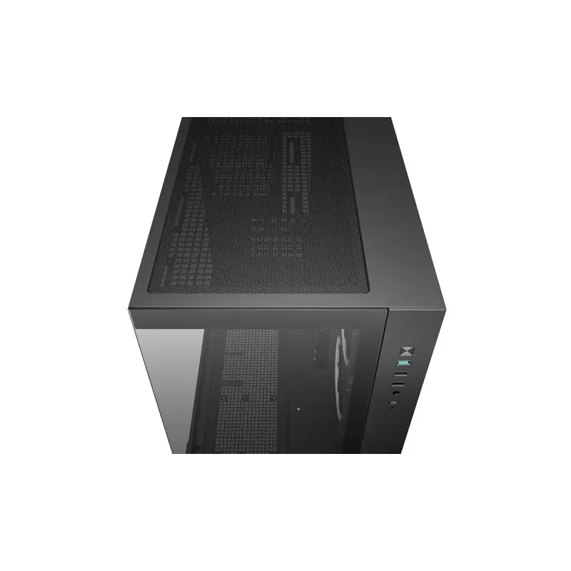 Pc-behuizing DeepCool CG330 3F van DeepCool, mid-tower, zwart