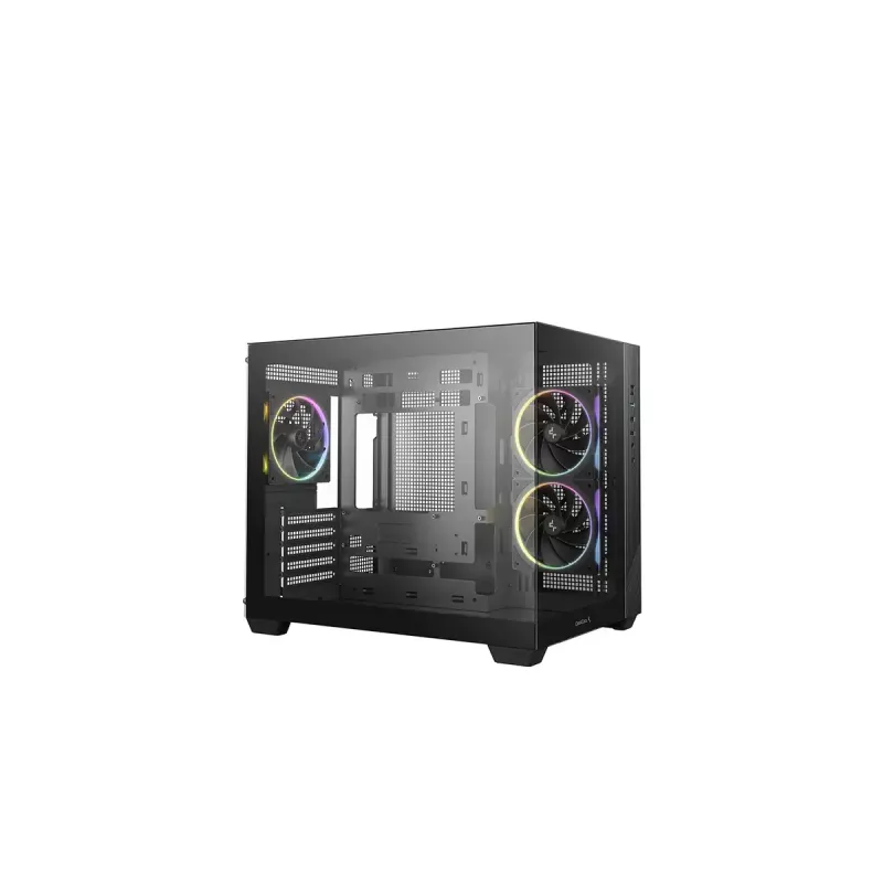 Pc-behuizing DeepCool CG330 3F van DeepCool, mid-tower, zwart