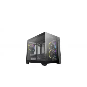 Pc-behuizing DeepCool CG330 3F van DeepCool, mid-tower, zwart
