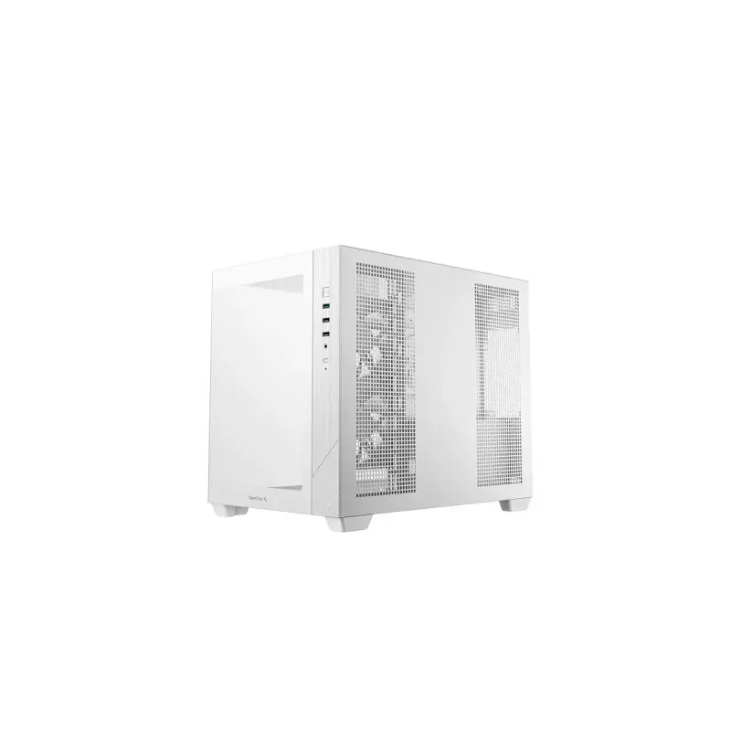 Pc-behuizing DeepCool CG330 3F wit — mid-tower ATX-chassis, wit