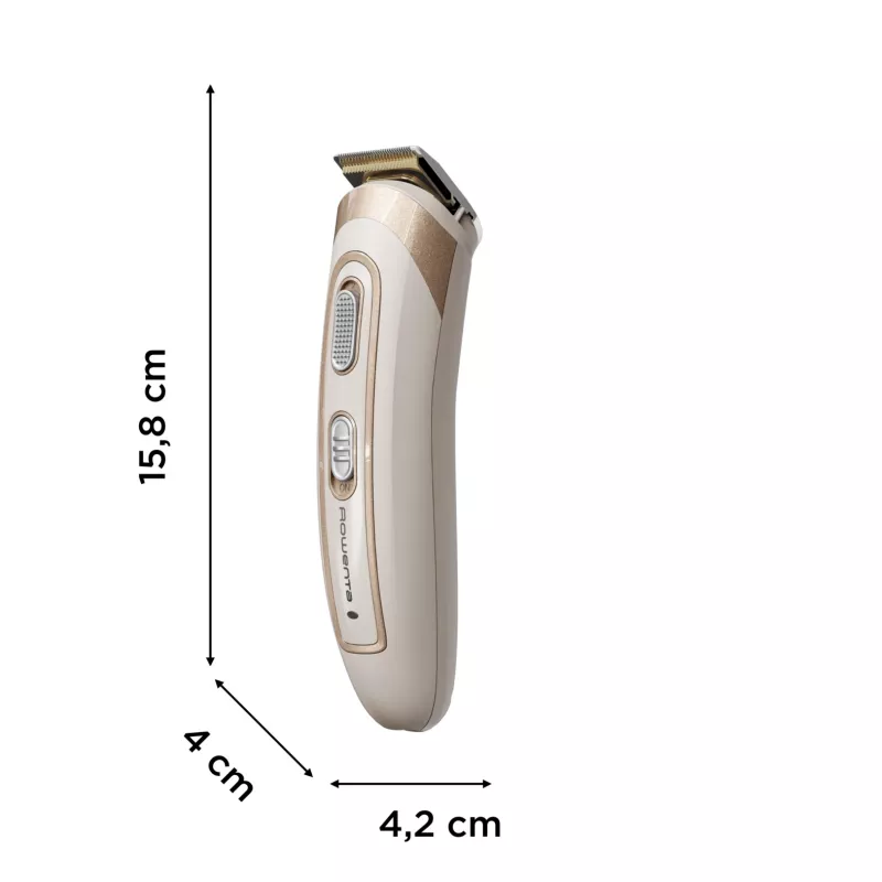 Rowenta TN9154F0 haartrimmer/scheerapparaat beige, wit 6 nikkel-metaalhydride (NiMH)