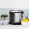 Multicooker Tristar RK-6132 — 1,5 L, 500 W, 7 automatische programma's, LCD, RVS/zwart
