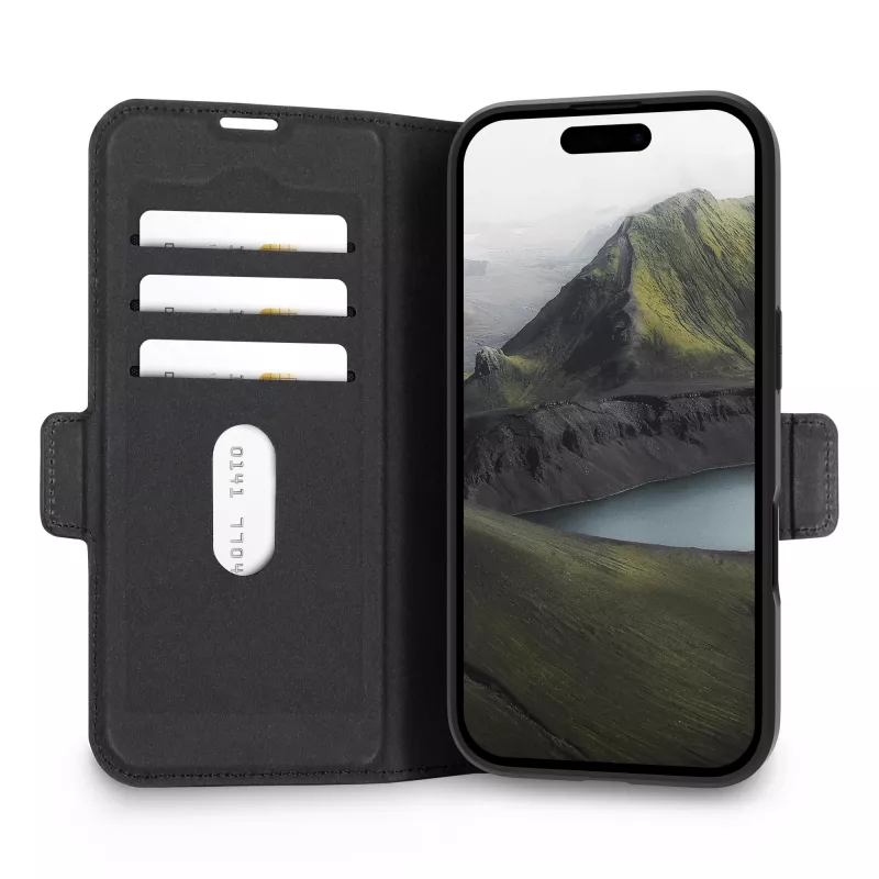 dbramante1928 Oslo Pro Folio-hoesje voor iPhone 17, zwart