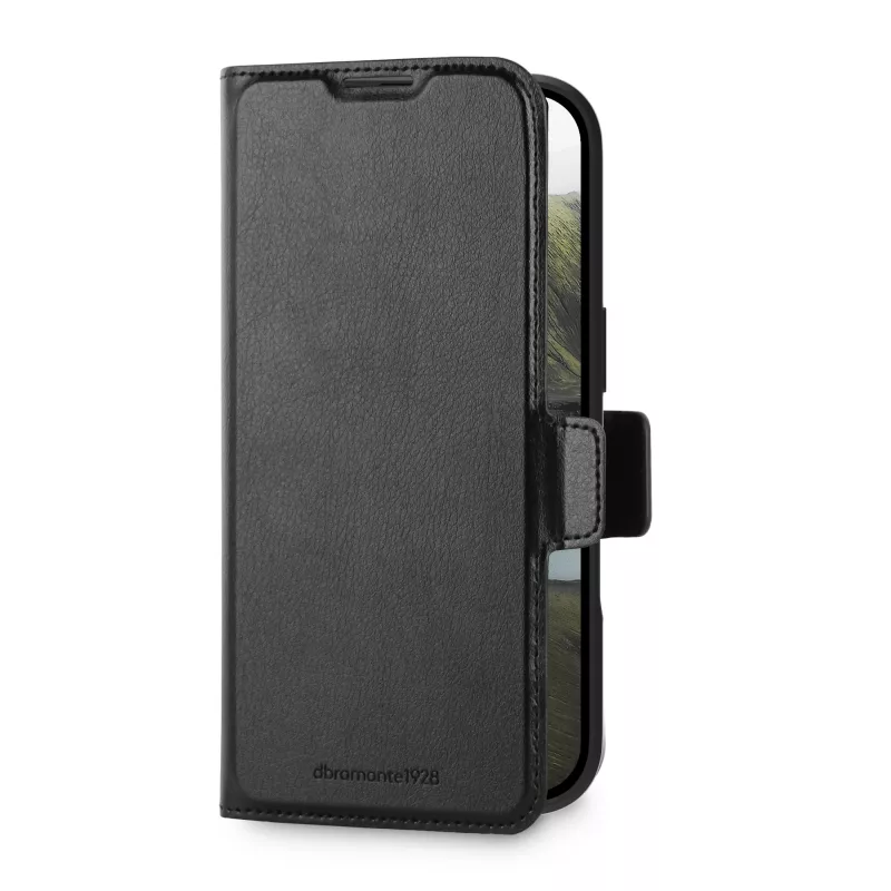 dbramante1928 Oslo Pro Folio-hoesje voor iPhone 17, zwart