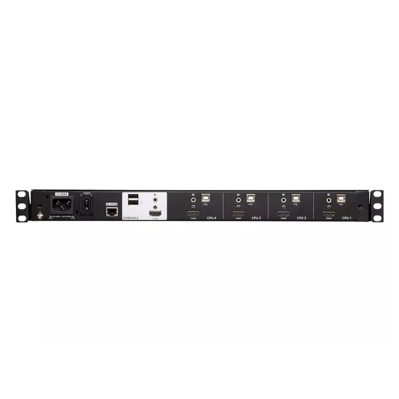ATEN CL3884NW-ATA-ITG rackconsole 47 cm (18,5 inch) zwart