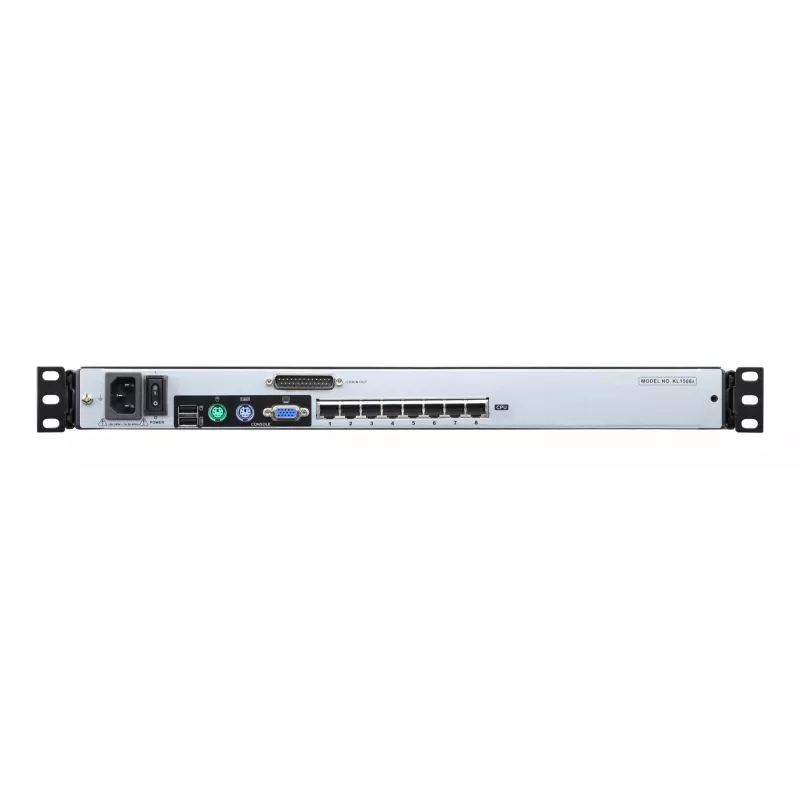 ATEN KL1508AM rackconsole 43,2 cm (17 inch) 1280 x 1024 pixel metaal zwart 1U