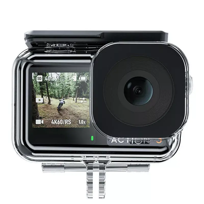 Telesin waterdichte behuizing voor DJI Action 3 – beschermende behuizing voor Action3 camera
