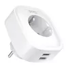 Slimme WLAN-stekkerdoos Gosund SP112-M met 2x USB — tweepack