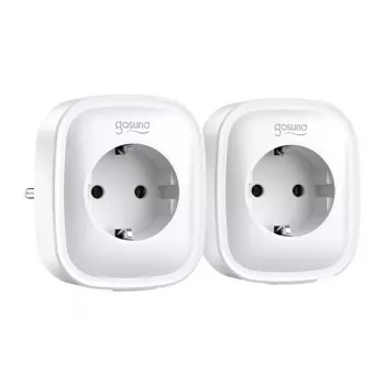 Slimme WLAN-stekkerdoos Gosund SP112-M met 2x USB — tweepack