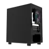 Computerbehuizing DarkFlash DB330M zwart v2 met drie voorgeïnstalleerde ventilatoren