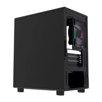 Computerbehuizing DarkFlash DB330M zwart v2 met drie voorgeïnstalleerde ventilatoren
