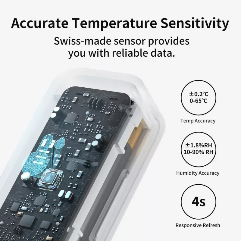 SwitchBot Hub Mini + 3x temperatuur- en vochtigheidssensorset