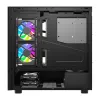 Computerkast DarkFlash DS950V met frontdisplay (zwart) en 6 voorgeïnstalleerde ventilatoren