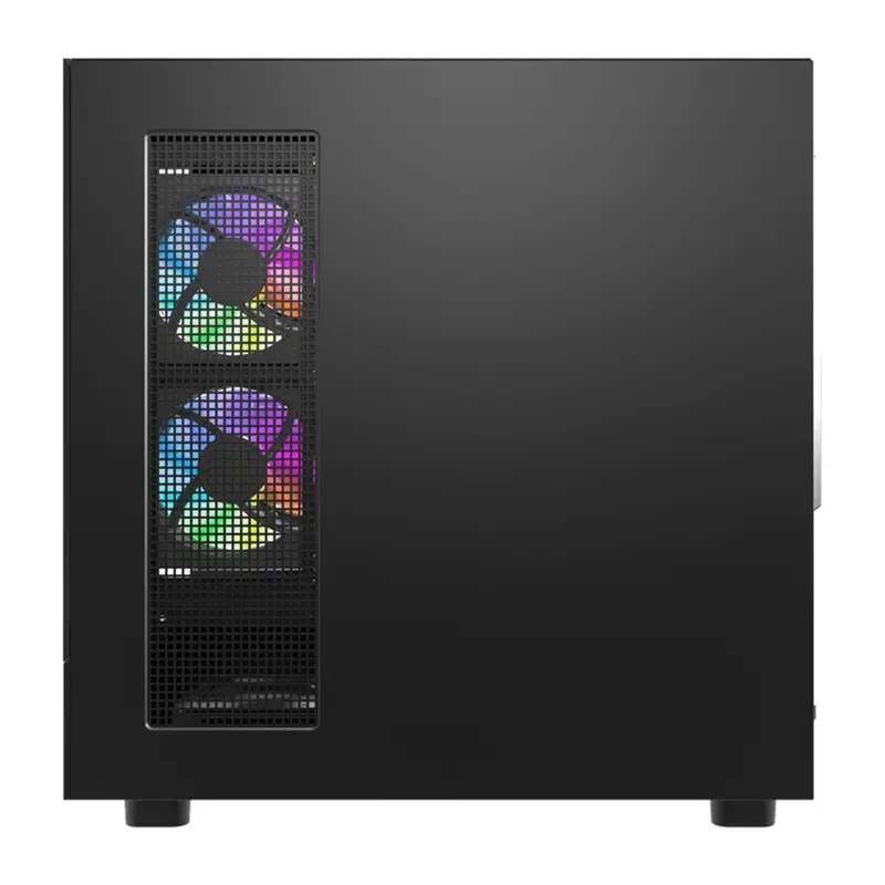 Computerkast DarkFlash DS950V met frontdisplay (zwart) en 6 voorgeïnstalleerde ventilatoren
