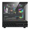 Computerkast DarkFlash DS950V met frontdisplay (zwart) en 6 voorgeïnstalleerde ventilatoren