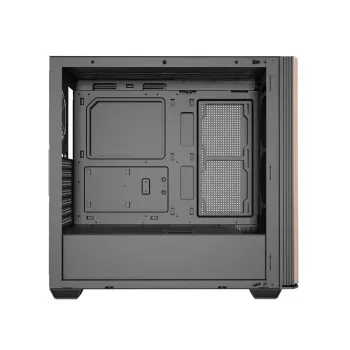 ATX-computerkast Darkflash DS900WS — midi-tower, zonder ventilatoren, zwart