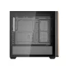 ATX-computerkast Darkflash DS900WS — midi-tower, zonder ventilatoren, zwart